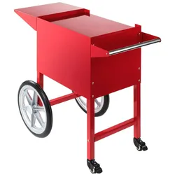 Royal Catering Wagen für Popcornmaschine - 51 x 37 cm - rot -