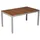 Merxx Savona Garten-Essgruppe 5-tlg. Tisch 150 x 90 cm naturgrau/akazienholz