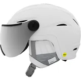 Giro Essence Mips Helm - Matte White silver flash 22 M