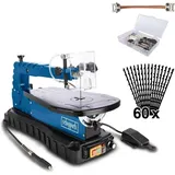 Scheppach - Dekupiersäge deco max 405mm flex. Welle 64-tlg. Werkzeugset HD12