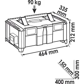 VIGOR Multibox XL leer transparent