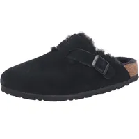 Birkenstock Clogs Boston Clogs Boston Velours/Sympatex - Schwarz - 39