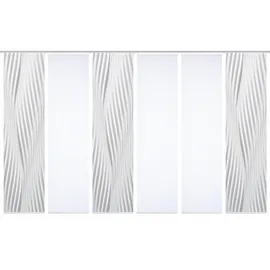 home in green Schiebevorhang ¦ grau ¦ Synthetik ¦ Maße (cm): B: 60 H: 245