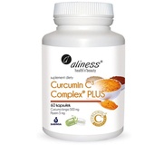 Aliness Curcumin Plus Curcuma longa 500 mg Piperin 1 60 St