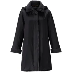 Luxuriöse Jacke Peter Hahn schwarz, 18