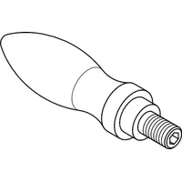 Industrial Quality Supplies DIN 98 Drehbarer Ballengriff, Form E