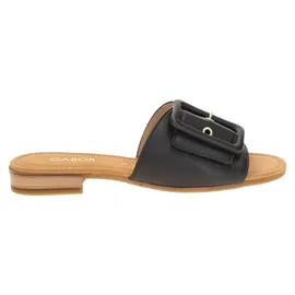 Gabor 82.791 elegante Damen Pantoletten schwarz NEU - Schwarz - 41