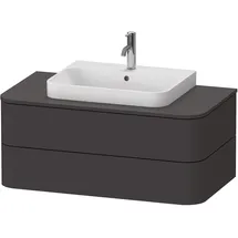 Duravit Happy D.2 Plus 100x55cm, f K, 2 La, f AWT, graph matt