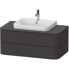 Duravit Happy D.2 Plus 100x55cm, f K, 2 La, f AWT, graph matt