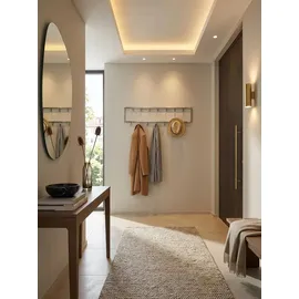 KADIMA DESIGN Wandgarderobe Kadima Design 80 x 4 x 20 cm Silber