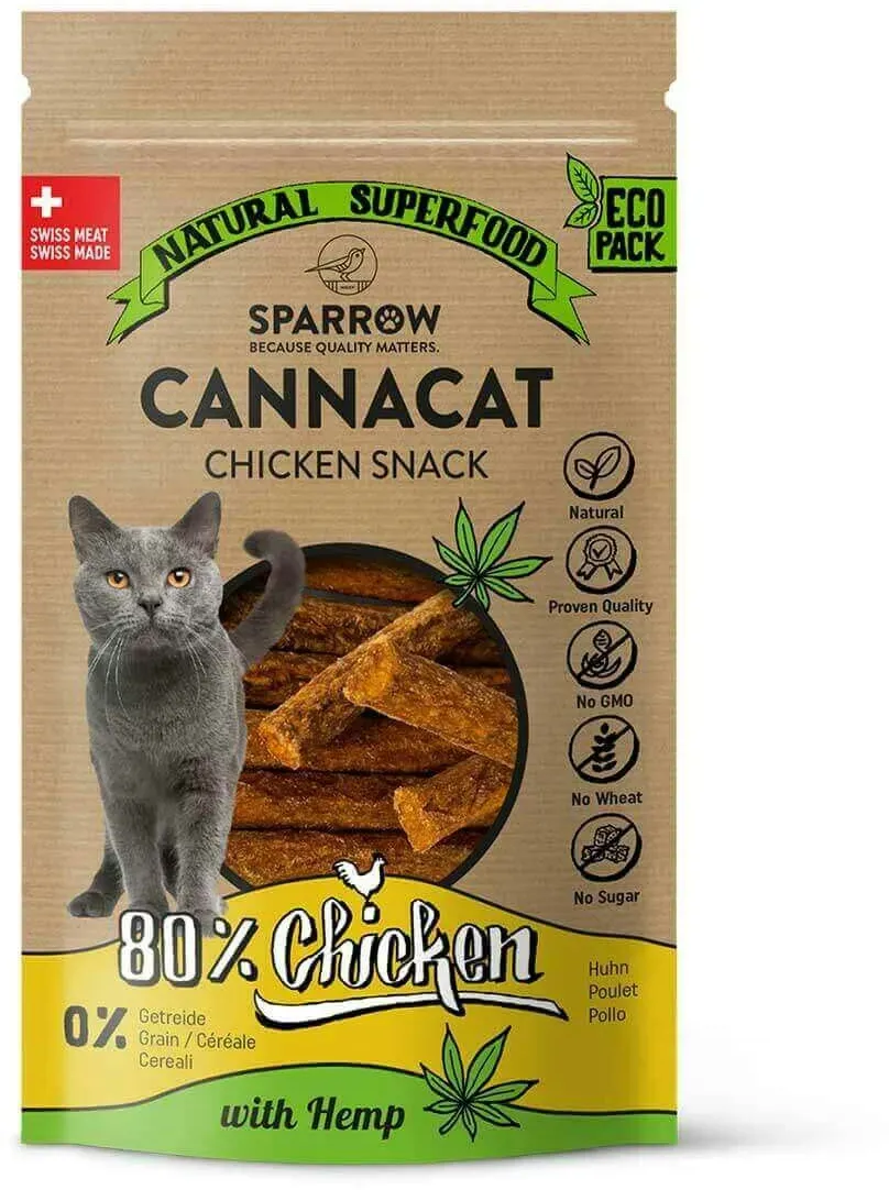SPARROW Pet CannaCat 50g Katzensnack