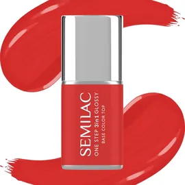 Semilac UV Nagellack 3in1 One Step Glossy S530 scarlet 7 ml