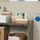 Relaxdays Regalkorb Set Bambus dreiteilig 32 x 12,5 x 22 cm braun