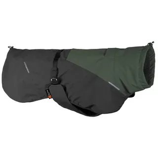 Non-stop dogwear Hundemantel Winterjacke Glacier Wool Jacket 2.0 grün/grau grau|grün Größe: 55 Rückenlänge: 52 - 58 cm