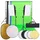vidaXL Fotostudio-Set mit Beleuchtung, Hintergrund und Reflektor
