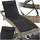 Tectake Rattan Sonnenliege 211 x 69 x 94 cm Natur