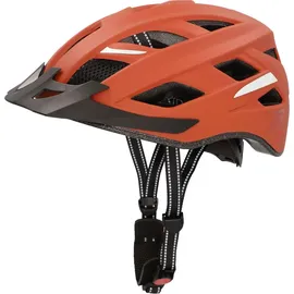 Fischer Fahrradhelm Urban Plus Miami L/XL orange matt