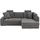 bobb Ecksofa mit Schlaffunktion Arissa de Luxe ¦ grau ¦ Maße (cm): B: 265 H: 84 T: 209.0