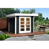 Weka Designhaus 126+ 3 x 2,5 m Anthrazit