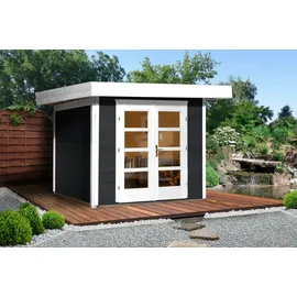 Weka Designhaus 126+ 3 x 2,5 m Anthrazit