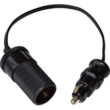 BAAS Adapterkabel BA14 für (Details) Normsteckdosen, Zigarettenanzünderstecker Adapter 12 oder 24 V/DC