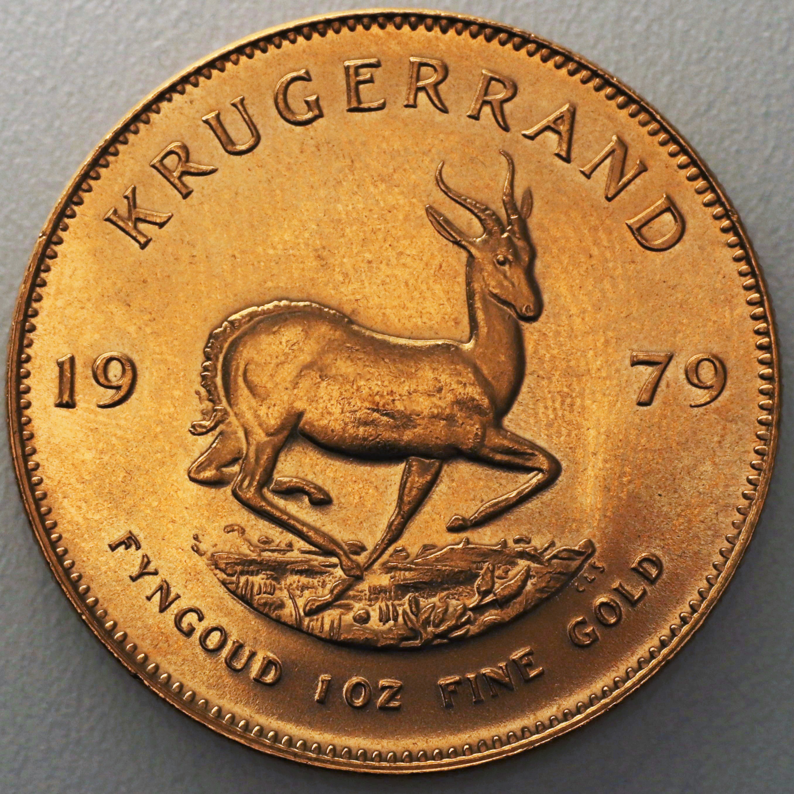 Goldmünze 1oz Krügerrand 1979 (Südafrika)