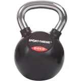 Sport-Thieme Kettlebell Gummiert mit glattem Chrom-Griff 24,5 kg bunt