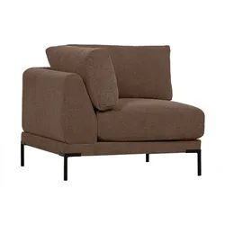 Modulsofa Couple Eck-Element, Braun