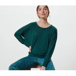 Tchibo - Sport-und-Yogashirt - Damen - Gr. XXL - smaragdgrün