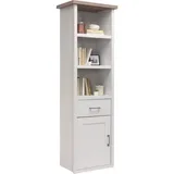 Begabino Luca Standregal 60 x 43 x 201 cm Weiß