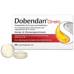 Dobendan® Direkt Halstabletten - Bei starken Halsschmerzen und Schluckbeschwerden 24 St
