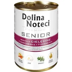 Dolina Noteci PREMIUM Senior reich an Kalbfleisch, Karotten und Thymian 12x400g