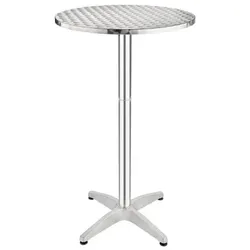 Bolero Runder Stehtisch Edelstahl 60Cm