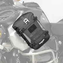 RHINOWALK Motorrad Sturzbügeltasche Wasserdicht 6L Schwarz Motorradrahmen