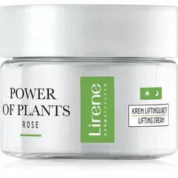 Lirene Power of Plants Rose Liftingcrem mit glättender Wirkung 50 ml