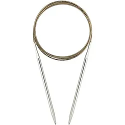 addi Rundstricknadeln, Messing, 150 cm
