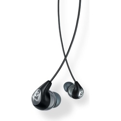 Shure In-Ear-Kopfhörer SE112-GR-EFS Grau; Schwarz (NC, 0 h, Kabelgebunden), Kopfhörer, Schwarz