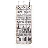 MuCoLa Garderobenpaneel Mucola Braun