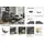die planbar Eckcouch L-förmig 2-Sitzer Weiß