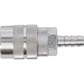 BGS Druckluft-Schnellkupplung mit 8 mm (5/16") Schlauchanschluss 7059, USA / Frankreich