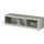 INOSIGN Remo TV-Kommode 160 cm Grau/Weiß Hochglanz Kunststoff/Metall/Holzwerkstoff