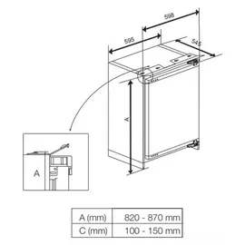 Beko BU1204N b100 Weiß