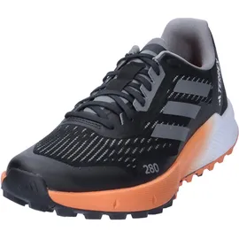 adidas Terrex Agravic Flow 2 Trailrunning-schuhe - Core Black / Grey Four / Amber Tint - EU 40