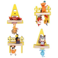 BOARTI Kinderregal Baustelle gelb