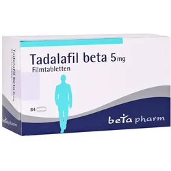 Tadalafil beta 5 mg Filmtabletten 84 St
