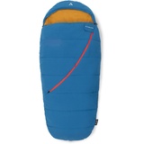 Qeedo Buddy Junior Camping Kinderschlafsack - Mumienschlafsack für Frühjahr, Sommer & Herbst - weicher Outdoor-Schlafsack in Eiform für Jungs & Mädchen, 165x80 cm (LxB), mit komprimiertem Packsack