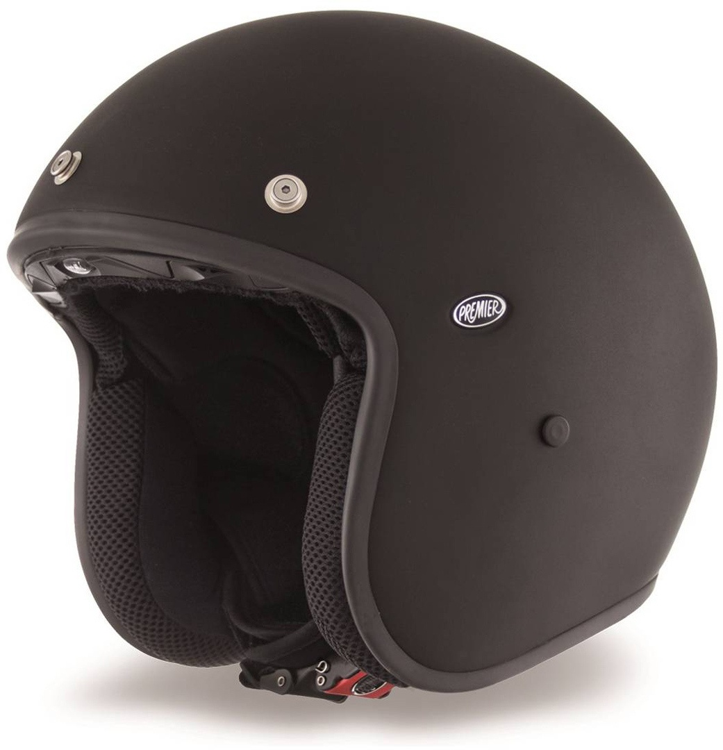 Premier Le Petit U9 BM Jet Helm, zwart, XS Voorman