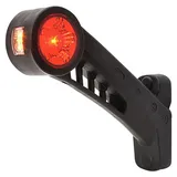 Was Umriss-Markierungsleuchte Offene Kabelenden Markierungsleuchte links 12 V, 24 V Weiß, Orange, Rot