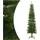 vidaXL Künstlicher Weihnachtsbaum Schlank grün 210 cm