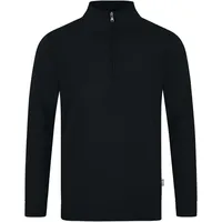 Jako Doubletex Sweatshirt mit 1/4-Reißverschluss schwarz M